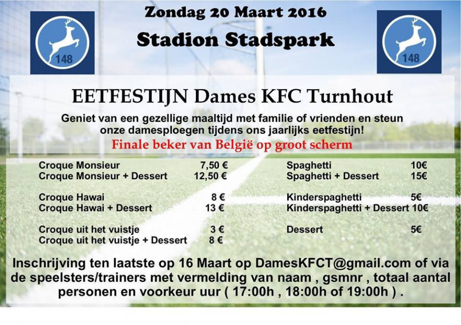 Eetfestijn Dames